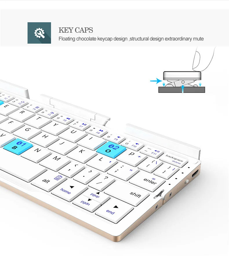 Mini Folding Bluetooth Keyboard | SALE 20%